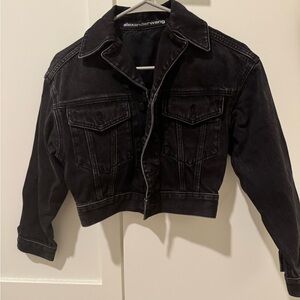 Alexander Wang Dark Denim Jean Jacket